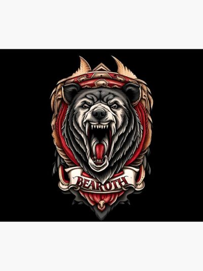 Bear Logo Tapestry Official Beartooth Band Merch