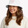 Beartooth Pink Logo Bucket Hat Official Cow Anime Merch