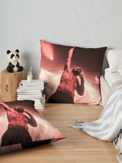 Beartooth Throw Pillow Official Beartooth Band Merch