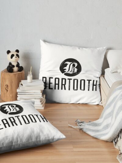 Beartooth Throw Pillow Official Beartooth Band Merch