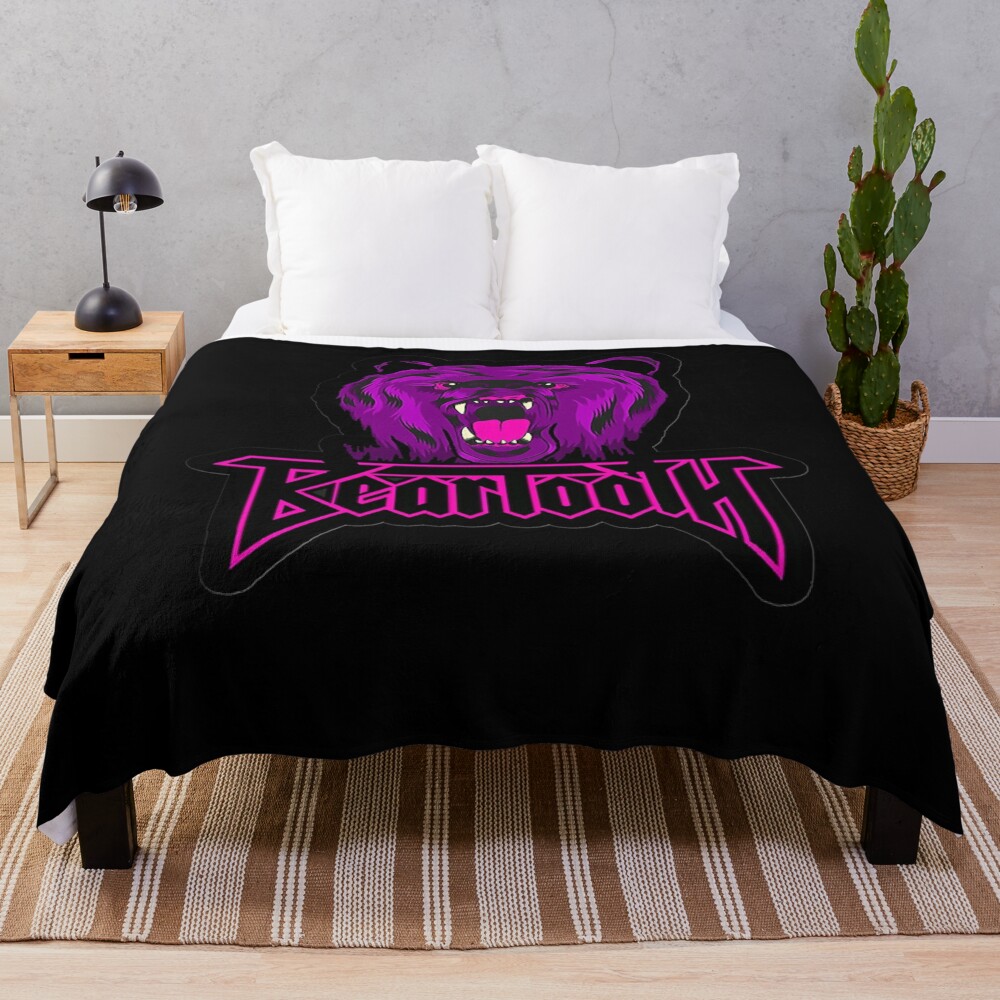 Hot Beartooth Throw Blanket